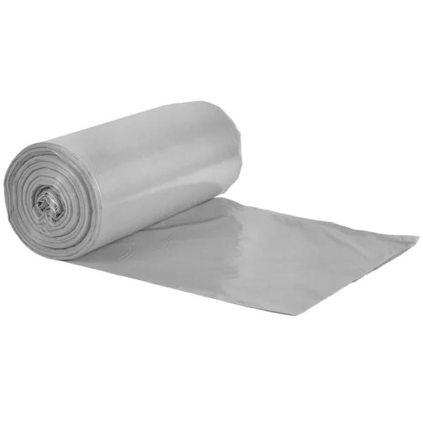 Worki na Śmieci SZARE 50 szt Folia LDPE